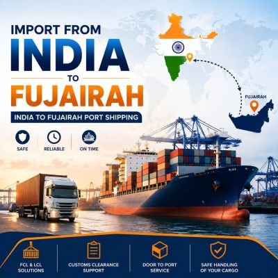 Import from India to Fujairah
